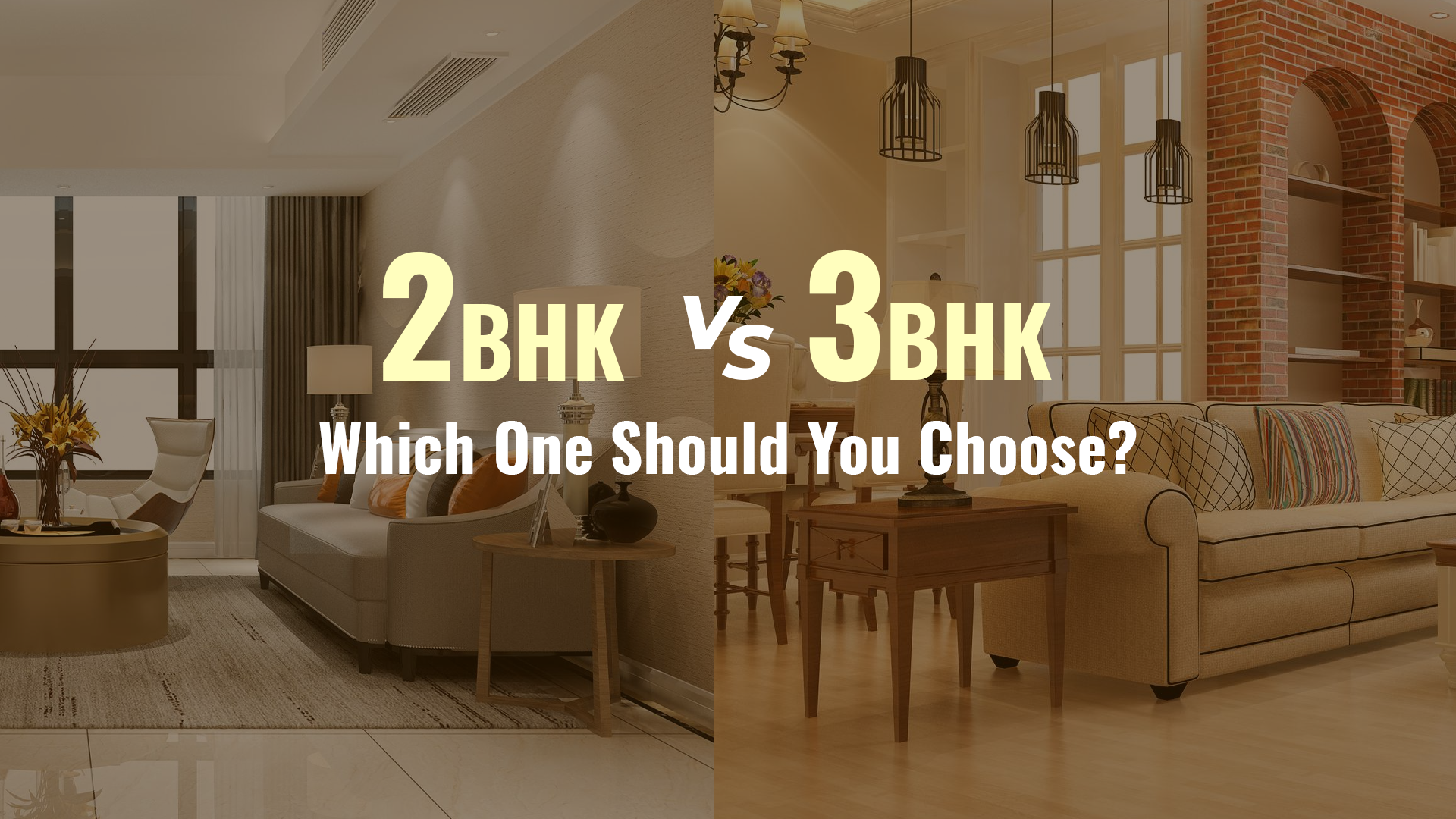 2BHK vs 3BHK Which One Should You Choose